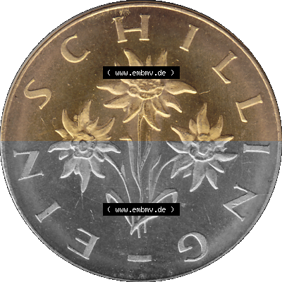 Österreich 1 / Ein Schilling 1959-2001, 1 Schilling 1964 (Stück 1) Sammlung
