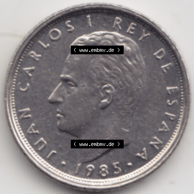 Münze Spanien / España Umlaufmünzen Sammlung in PNG 1983-1985, 10 Peseten (2) - Digitales Münzen-Bildmaterial einer spanischen... Sammlung