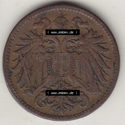 Österreich Austria Österreichisch-Ungarische Krone 1892-1915, 2 Heller, 1902 (1) Sammlung