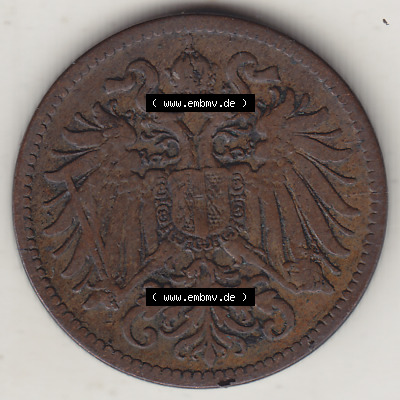 Österreich Austria Österreichisch-Ungarische Krone 1892-1915, 2 Heller, 1903 (1) Sammlung