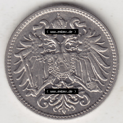 Österreich Austria Österreichisch-Ungarische Krone 1892-1911, 10 Heller 1910 (2) Sammlung