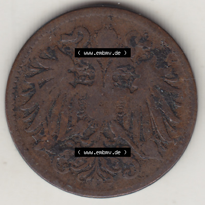 Österreich Austria Österreichisch-Ungarische Krone 1892-1915, 2 Heller, 1893 (1) Sammlung