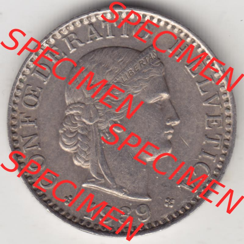 Münzen Schweiz 1939-Heute, 20 Rappen Münzzeichen / Mzz. B 1939, Münzen Vorderseite als Bildmaterial im online Katalog und online Datenbank für Sammler von Schweizer... Sammlung