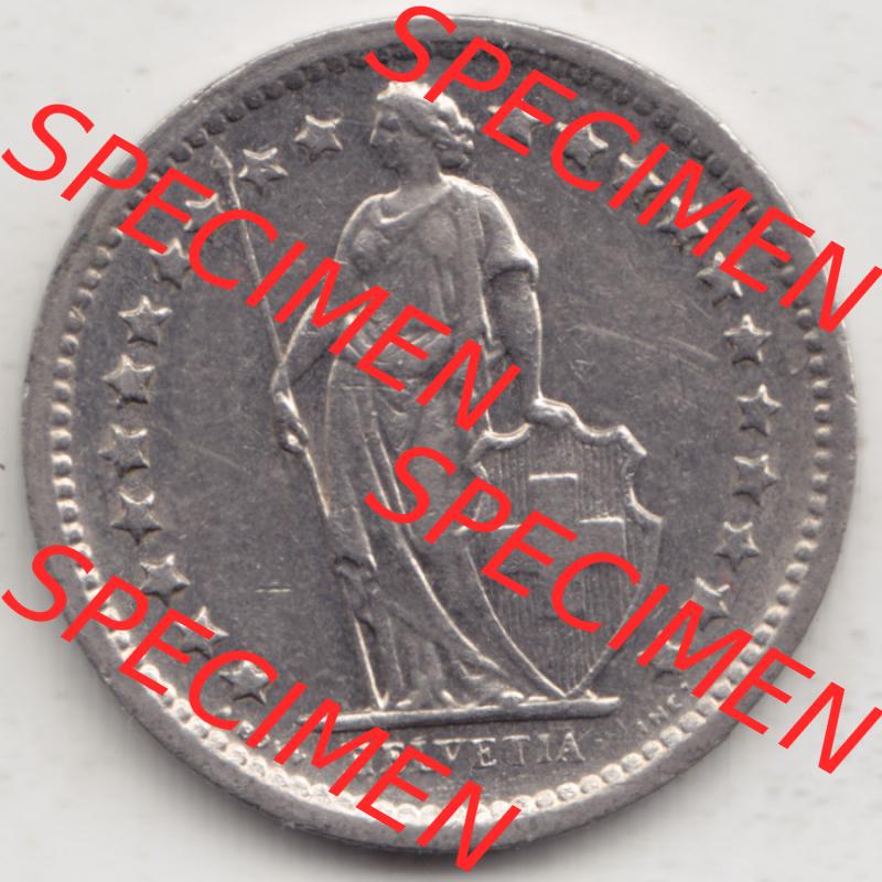Münzen Schweiz 1968-1982, 1/2 Franken mit Münzzeichen / Mzz. B 1969 II, Münzen Vorderseite als Bildmaterial Sammlung