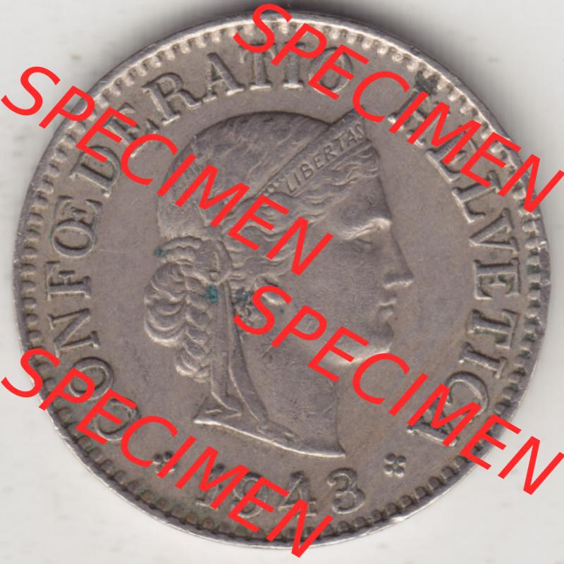 Münzen Schweiz 1940-Heute, 10 Rappen B 1943, Münzen Vorderseite als Bildmaterial im online Katalog und online Datenbank für Sammler von Schweizer Münzen. Sammlung