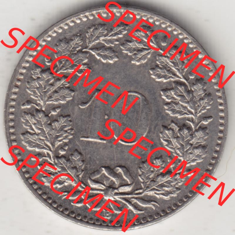 Münzen Schweiz 1932-1939, 10 Rappen B 1932 II., Münzen Rückseite als Bildmaterial im online Katalog und online Datenbank für Sammler von Schweizer Münzen. Sammlung