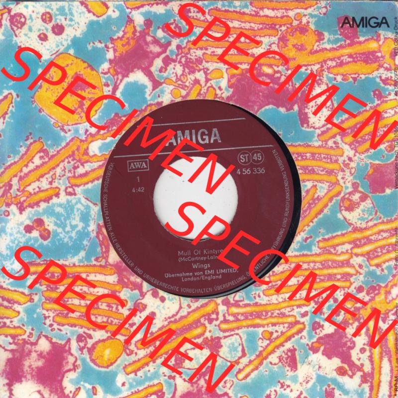 Amiga Schallplatte Amiga 1980, Wings mit Mull Of Kintyre und Girl School. Amiga Single Vinyl-Schallplatten - Bilder der DDR hier im online Katalog als Bildmaterial hochladen. Katalogisiere... Sammlung