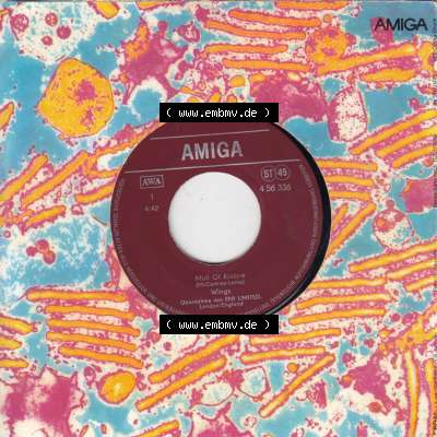 Amiga Schallplatte Amiga 1980, Wings mit Mull Of Kintyre und Girl School. Amiga Single Vinyl-Schallplatten - Bilder der DDR hier im online Katalog als Bildmaterial hochladen. Katalogisiere... Sammlung