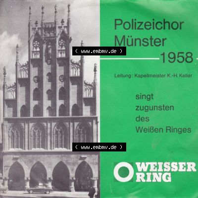 Schlager (Singles), Life Records 1958, Polizeichor Münster 1958 mit Polizeichor Münster 1958 Singt Zugunsten Des Weißen Ringes (1) Sammlung