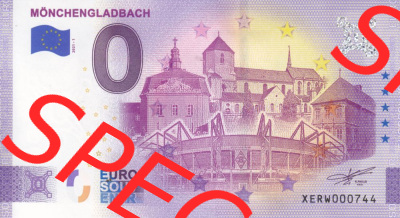 0-Euro Souvenirscheine Deutschland 2021 (Stück 1), XERW, Mönchengladbach (1) Sammlung