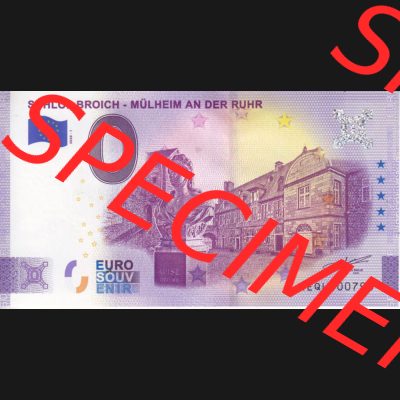 0-Euro Souvenirscheine Deutschland 2020-1, XEQL, Schloß Broich - Mülheim An Der Ruhr (1) Sammlung
