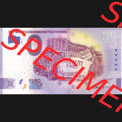 0-Euro Souvenirscheine Deutschland 2020-32, XEMZ, Die Montagsdemonstrationen (1) Sammlung