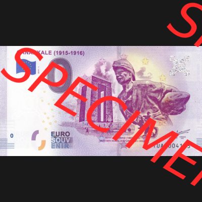 0-Euro Souvenirscheine Türkei 2019-1, TUAD, Çanakkale (1915-1916) (1) Sammlung