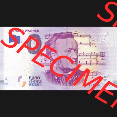 0-Euro Souvenirscheine Deutschland 2018-1, XEDJ, Richard Wagner (1) Sammlung