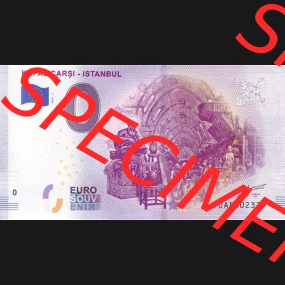 0-Euro Souvenirscheine Türkei 2019-1, TUAF, Kapalicarsi - Istanbul (1) Sammlung