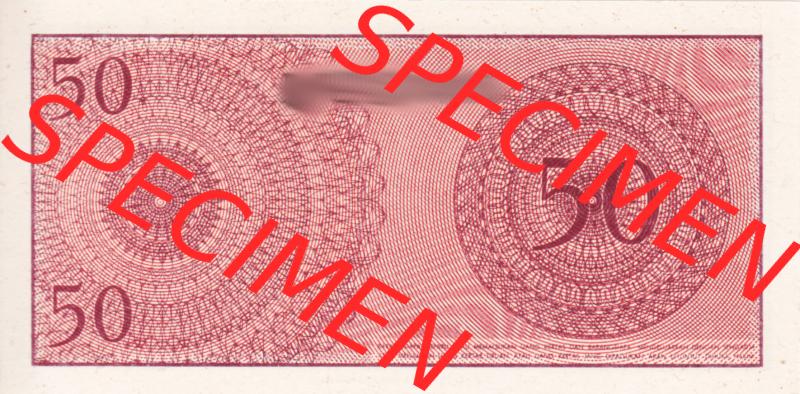 Banknote Asien Indonesien 1964, 50 San (2) Sammlung