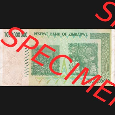 Banknoten Afrika Simbabwe 2008, 1000000000 (2) Sammlung