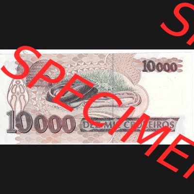 Banknoten Amerika Brasilien 1991, 1992, 1993 10000 Cruzeiros (2) Sammlung