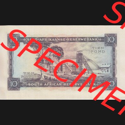 Banknoten Afrika Südafrika 1948-1959, 10 Pfund I (2) Sammlung