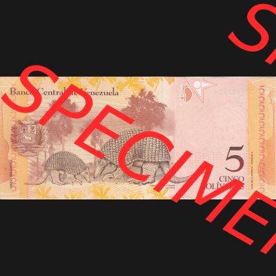 Banknoten Amerika Venezuela 2014 5 Bolivares (2) Sammlung