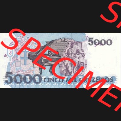 Banknoten Amerika Brasilien 1990; 1991; 1992; 1993 5000 Cruzeiros (2) Sammlung