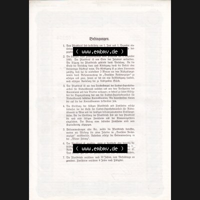 Österreich 1939, Reihe 2, Buchstabe B, 4.5 Prozent Pfandbrief, Zur Anlegung von Mündelgeldern zugelassen, Landes-Hypothekenanstalt (2) Sammlung
