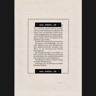 1939, 500 RM Hypotheken-Pfandbrief über 500 Reichsmark Deutschen Centralbodenkredit-Aktiengesellschaft Fünfhundert Reichsmark, 4,5 Prozent (2) Sammlung