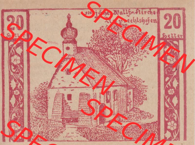 Notgeldscheine Oberösterreich Niederneukirchen 1920, 20 Heller Rot (1). Notgeld Oberösterreich Niederneukirchen, Notgeldscheine aus Oberösterreich im online... Sammlung