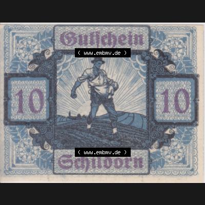Notgeldscheine Oberösterreich Schildorn 1920, 10 Heller (1). Notgeld Oberösterreich Schildorn, Notgeldscheine aus Oberösterreich im online Katalog für private... Sammlung