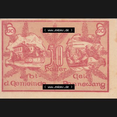 Notgeldscheine Oberösterreich Pennewang 1920, 50 Heller (1). Notgeld Oberösterreich Pennewang, Notgeldscheine aus Oberösterreich im online Katalog für private... Sammlung