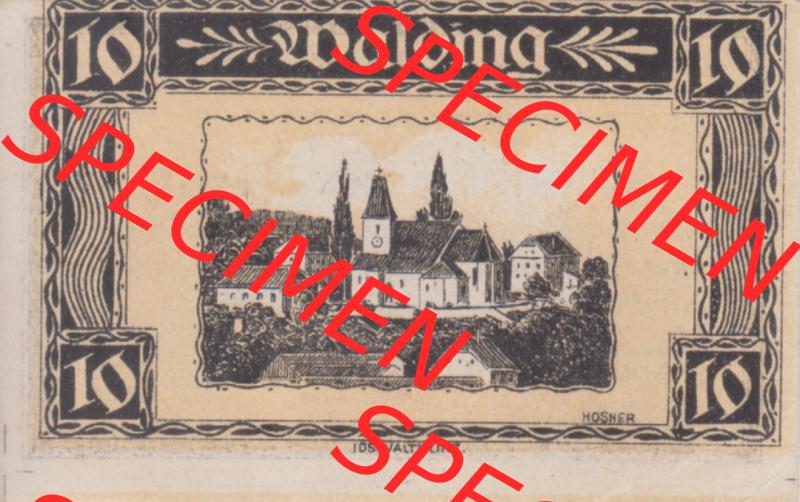 Notgeldscheine Oberösterreich Walding 1920, 10 Heller (1). Notgeld Oberösterreich Gemeinde Walding, Notgeldscheine aus Oberösterreich im online Katalog für... Sammlung