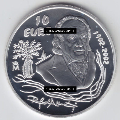 Münzen Euromünzen Silbermünze 2002 (16) Sammlung