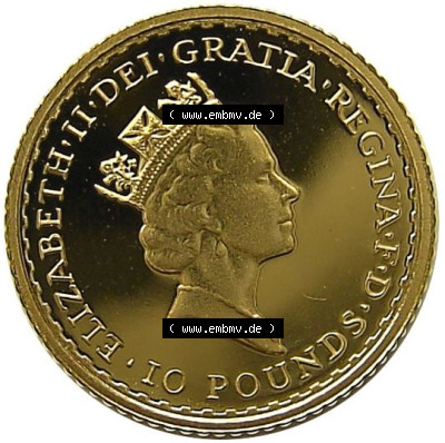 Münzen Großbritannien Goldmünze 1987 (1) Sammlung