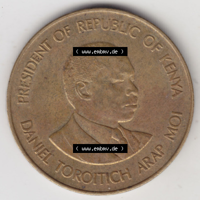 Münzen aus Afrika Kenia / Kenya Umlaufmünze 1978-1991, 10 Cent 1984 (2) Sammlung