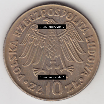 Münzen Polen / Polska Eurovorläufer, Umlaufmünze vor Euroeinführung 1964-1964, 10 Zloty 600. Jahrestag der Jagiellone Universität... Sammlung