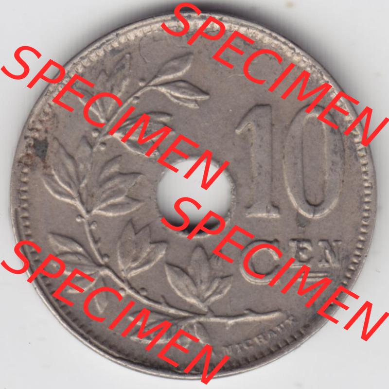 Münzen Belgien Eurovorläufer, Umlaufmünze vor Euroeinführung 1920-1930, 10 Cen, Centimes, Koninkrijk Belgie (1) Sammlung