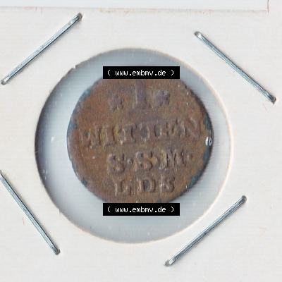 Münzen Deutschland, Altdeutschland 1764, 1 Witten Stralsund aus Deutschland (1) Sammlung