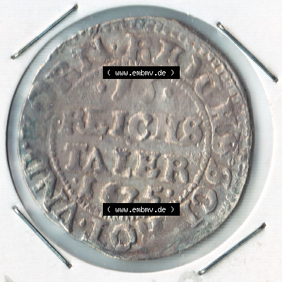 Münzen Deutschland, Altdeutschland 1625, 1/16 Taler aus Stralsund in Deutschland (1) Sammlung