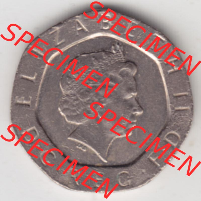 Münzen Großbritannien Eurovorläufer, Umlaufmünze vor Euroeinführung 1998-2008, 20 Pence (2) Sammlung