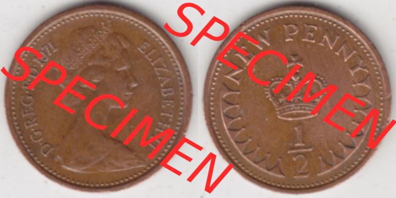 Münzen Großbritannien Eurovorläufer, Umlaufmünze vor Euroeinführung 1971-1981, 1-2 New Penny 1971 (3) Sammlung