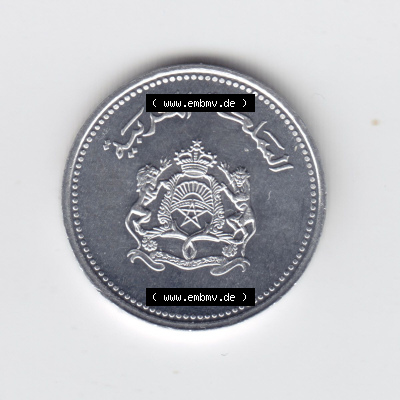 Münzen aus Afrika Marokko Umlaufmünze 1987-1987, AH1407, 1 Centime (1) Sammlung