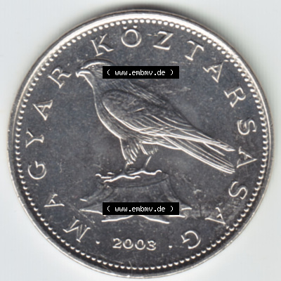 Münzen Ungarn / Magyarország Eurovorläufer, Umlaufmünze vor Euroeinführung 1992-2011, 50 Forint 2003 (1) Sammlung