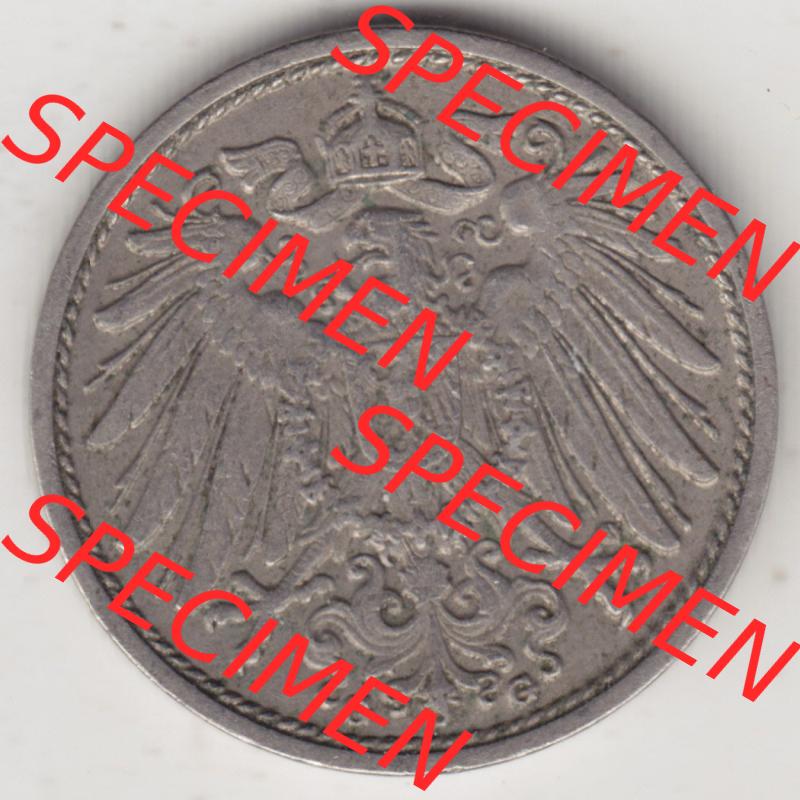 Münzen Deutschland 1871-1918 Kaiserreich 1890-1916, 10 Pfennig G, 1914 (2) Sammlung