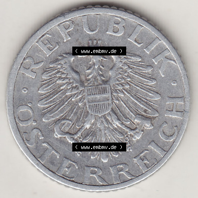 Münzen Österreich / Austria Eurovorläufer, Umlaufmünze vor Euroeinführung 1946-1955, 50 Groschen 1946 (1) Sammlung