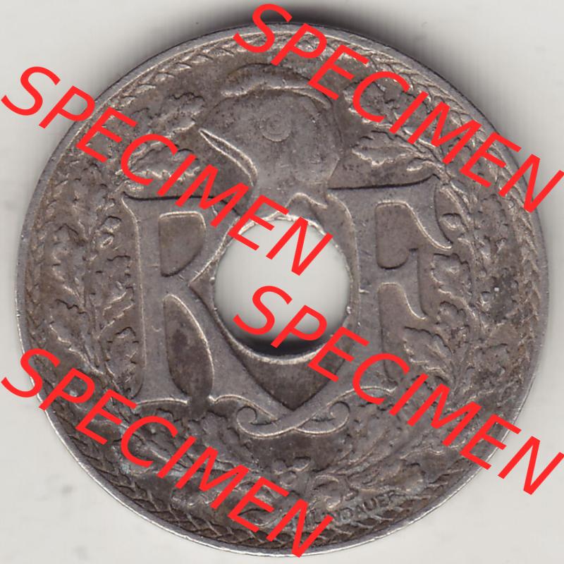 Münzen Frankreich Eurovorläufer, Umlaufmünze vor Euroeinführung 1917-1938, 10 Centimes, 10 CMES EGALITÉ FRATERNITÉ LIBERTÉ 1924-1. Vorderseite... Sammlung