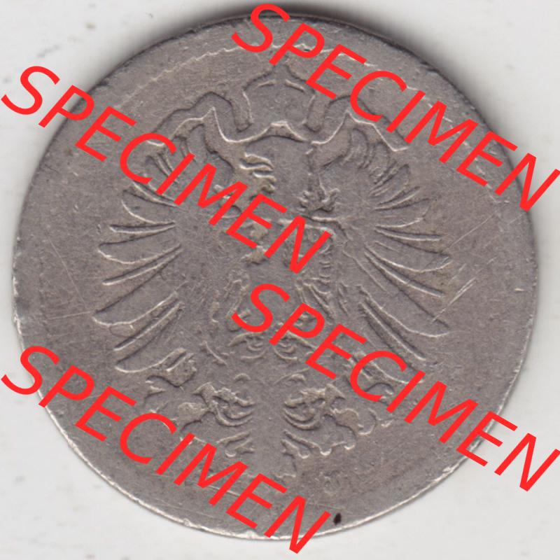 Münzen Deutschland 1871-1918 Kaiserreich 1874-1889, 5 Pfennig J, 1876 (2) Sammlung