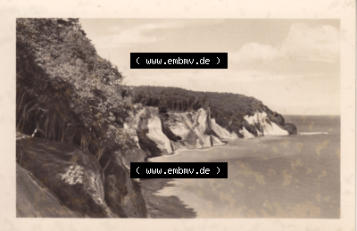 Alte Fotos der Stubbenkammer bei Sassnitz / Saßnitz in Mecklenburg-Vorpommern 1957, 7. Stubbenkammer A 4291, E 1366. Altes Foto... Sammlung