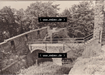Alte Fotos von Stadt Frauenstein in Mittelsachsen, Burgruine Frauenstein Kreis Brand-Erbisdorf. Alter und echter original Foto-Abzug... Sammlung