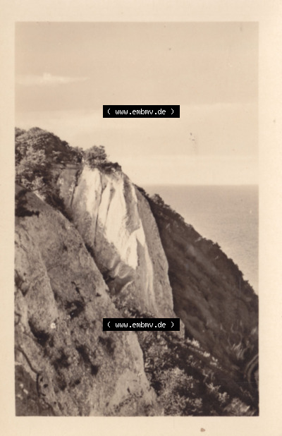 Alte Fotos der Stubbenkammer bei Sassnitz / Saßnitz in Mecklenburg-Vorpommern 1957, 10. Stubbenkammer A 4293, E 1364. Altes Foto... Sammlung
