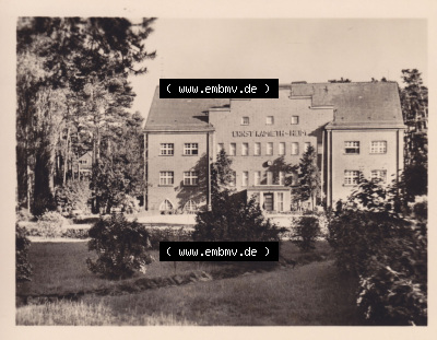 Altes Foto von Ostseebad Lubmin in Mecklenburg-Vorpommern 1961, 5. Ernst-Kamieth-Heim (Reichsbahn-Kindererholungsheim). Alter... Sammlung